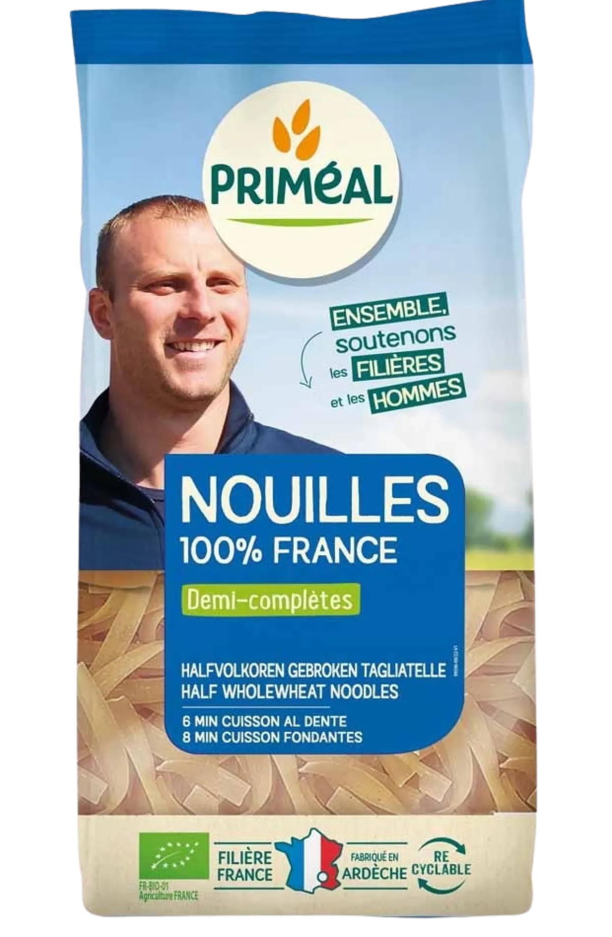Primeal Halfvolkoren noedels bio