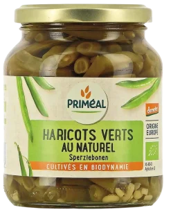 Primeal Haricots verts sperziebonen demeter bio