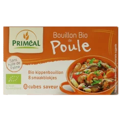 Primeal Kippenbouillon blokjes 10 gram bio