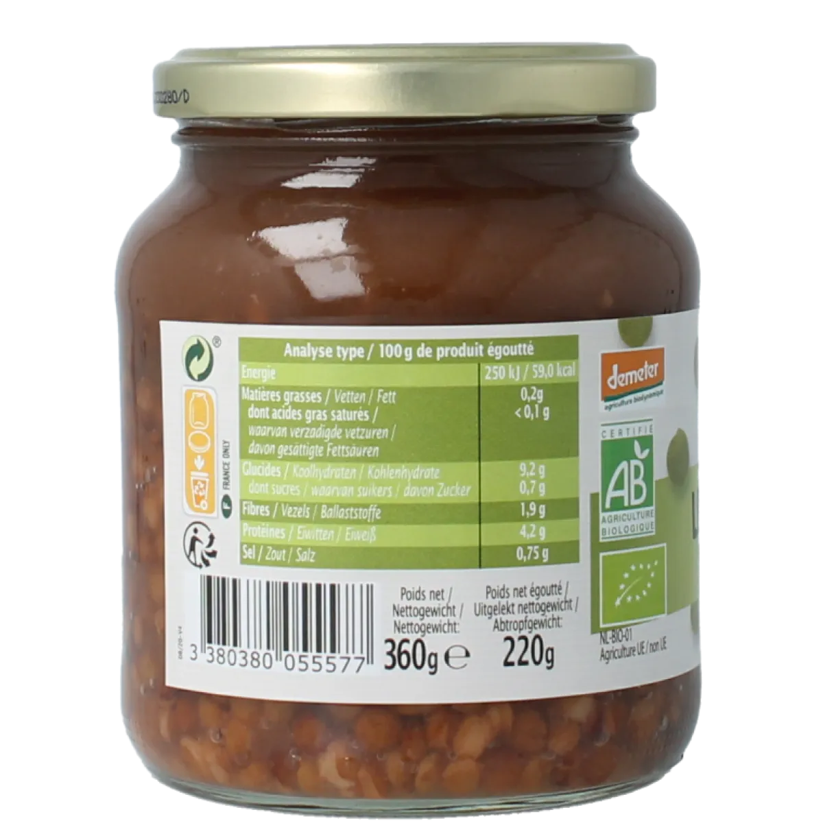 Best Primeal Linzen groen demeter bio