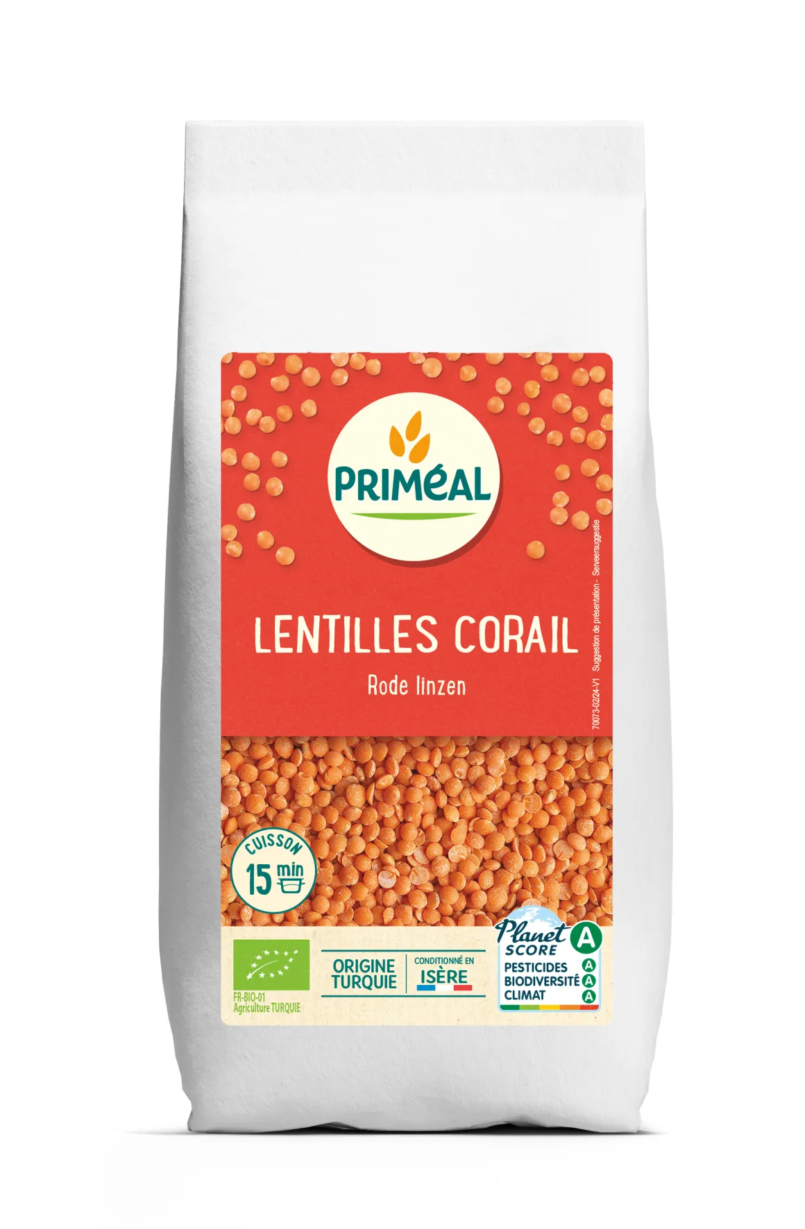 Primeal Linzen koraalrood bio