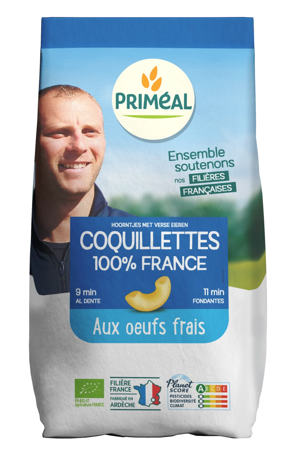 Primeal Macaroni met verse eieren bio