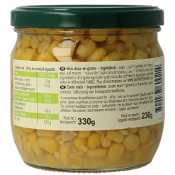Primeal Mais conserve bio