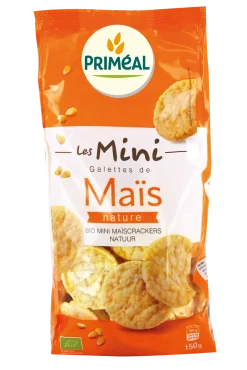 Primeal Mini maiswafels bio