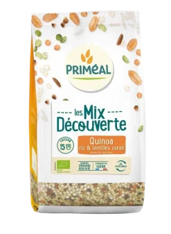 Primeal Mix van quinoa, rijst & rode linzen bio
