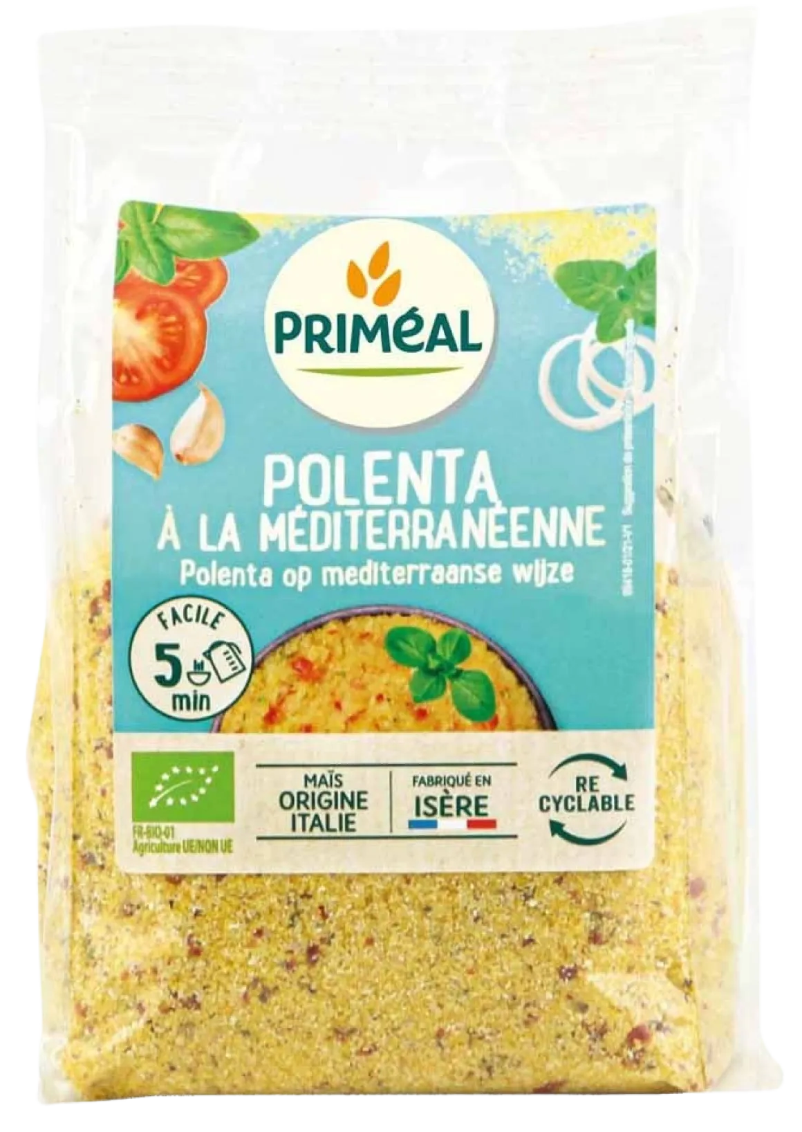 Primeal Polenta mediterranean bio