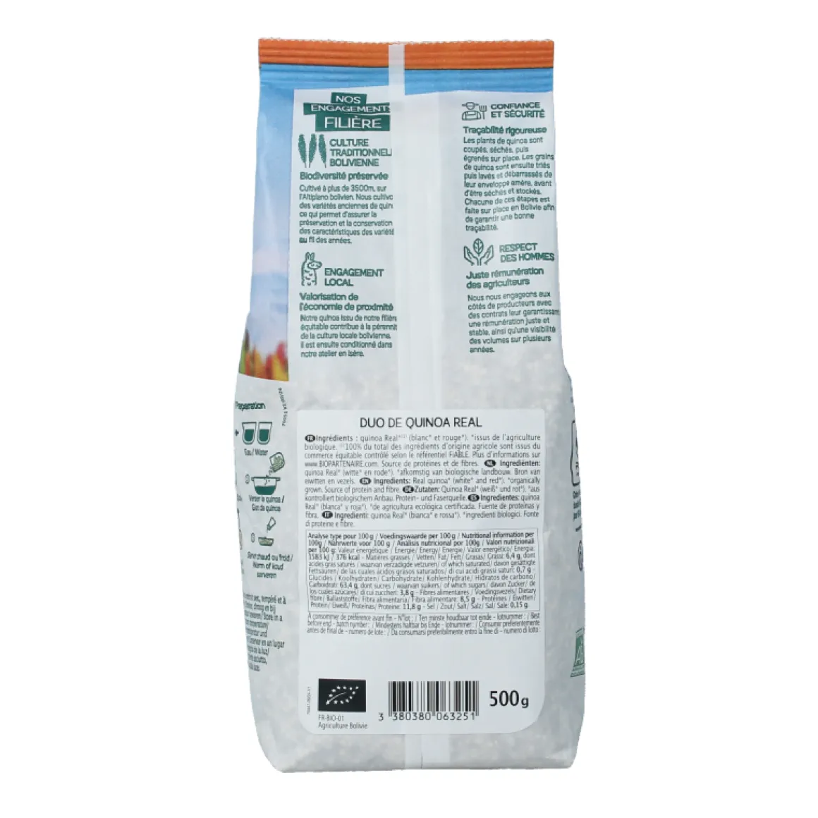 Primeal Quinoa duo wit en rood bio