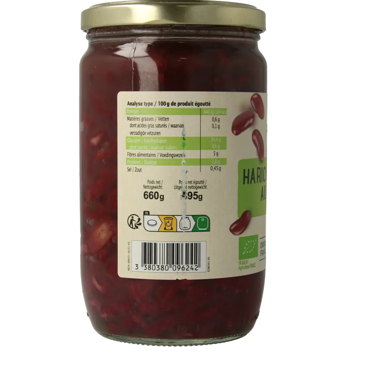 New Primeal Rode bonen uit Frankrijk bio