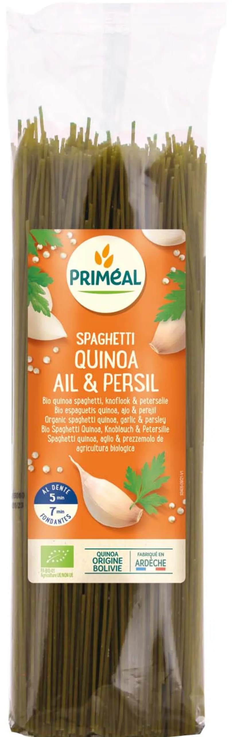Sale Primeal Spaghetti tarwe quinoa knoflook peterselie bio