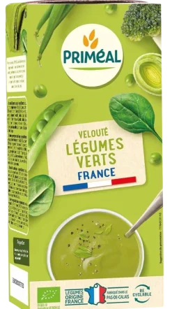 Primeal Veloute gebonden soep groene groenten bio