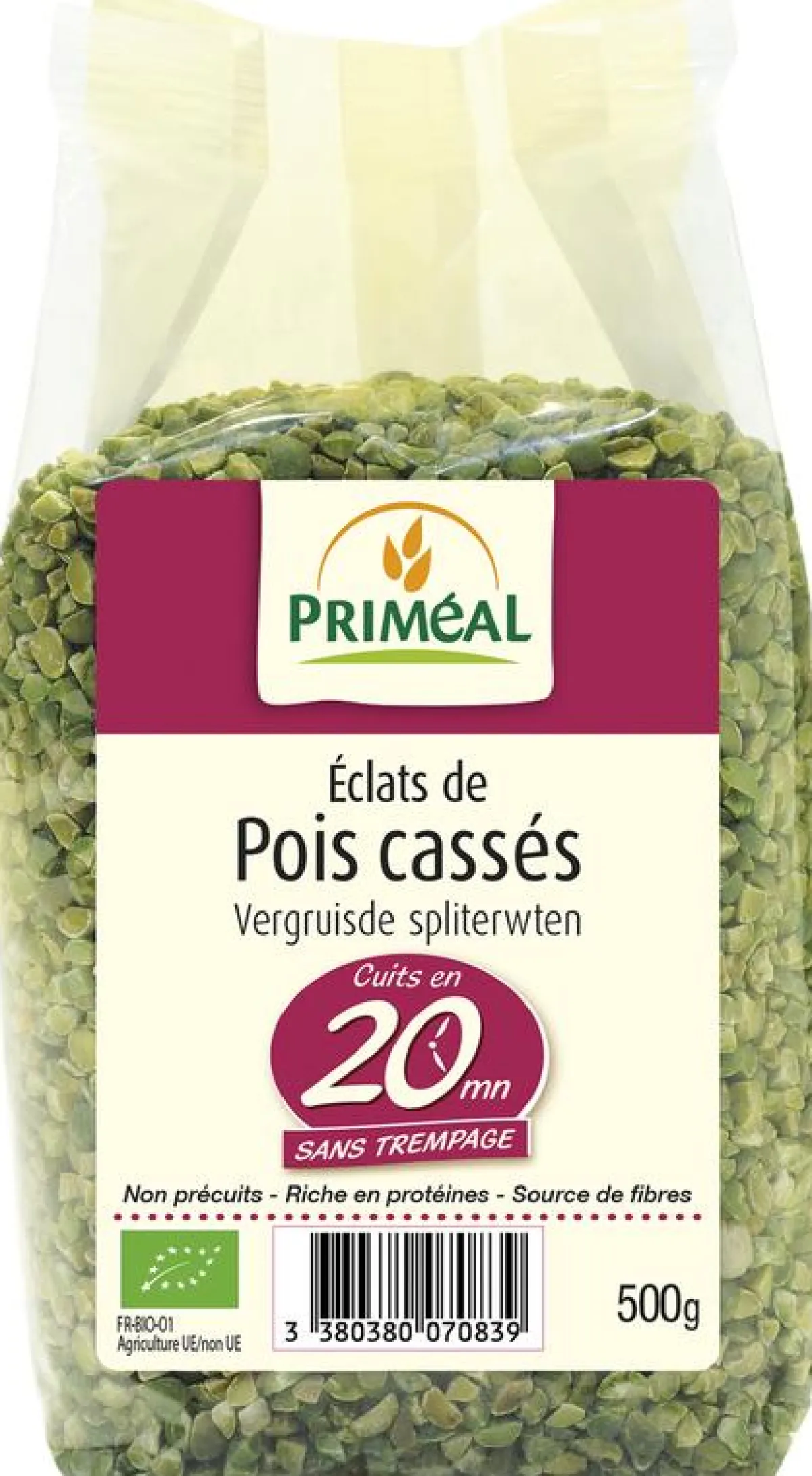 Clearance Primeal Vergruisde spliterwten bio