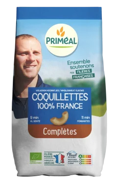 Primeal Volkoren macaroni hoorntjes bio