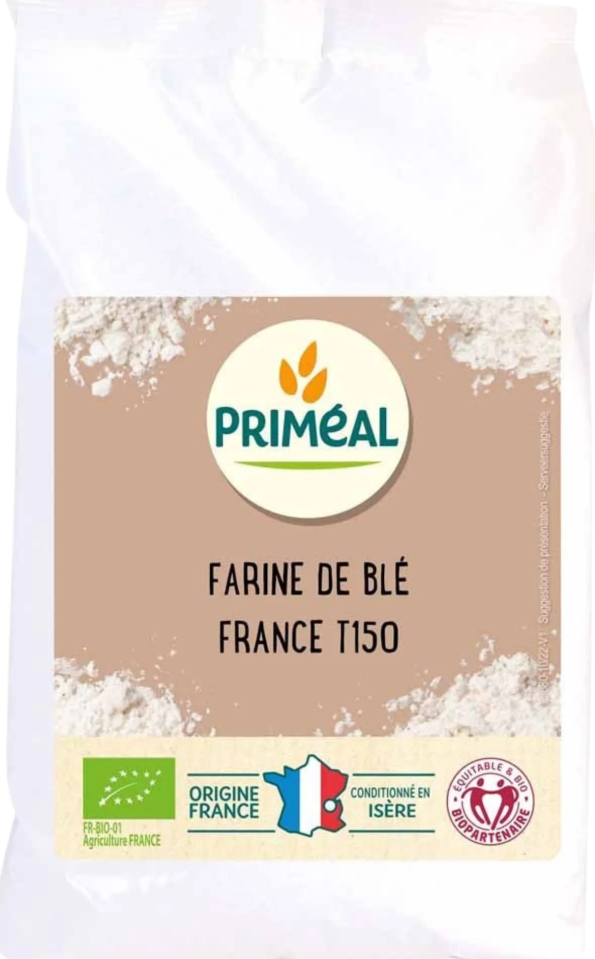 Outlet Primeal Volkoren tarwemeel borsa 150 bio