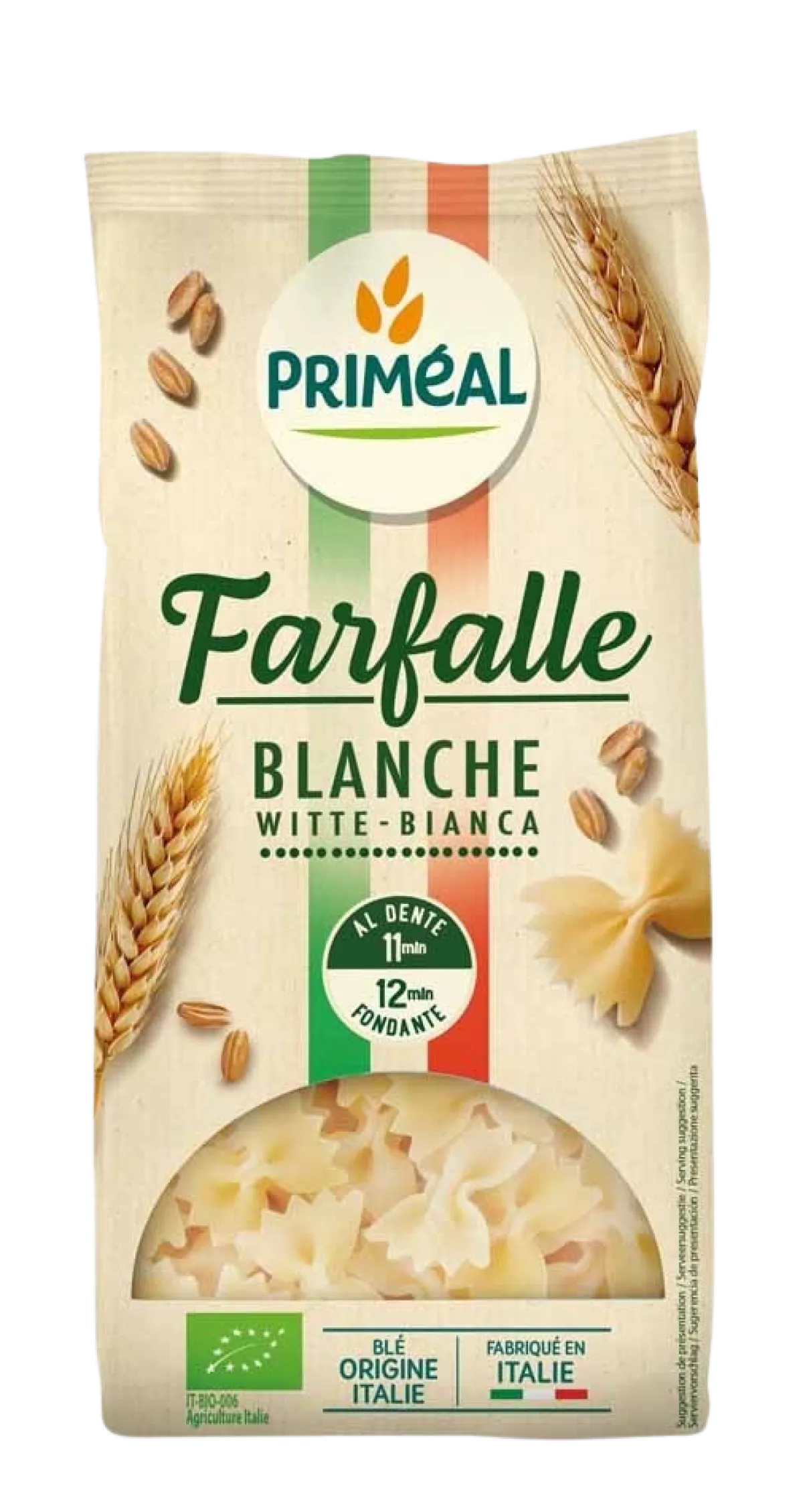 Outlet Primeal Witte farfalle bio