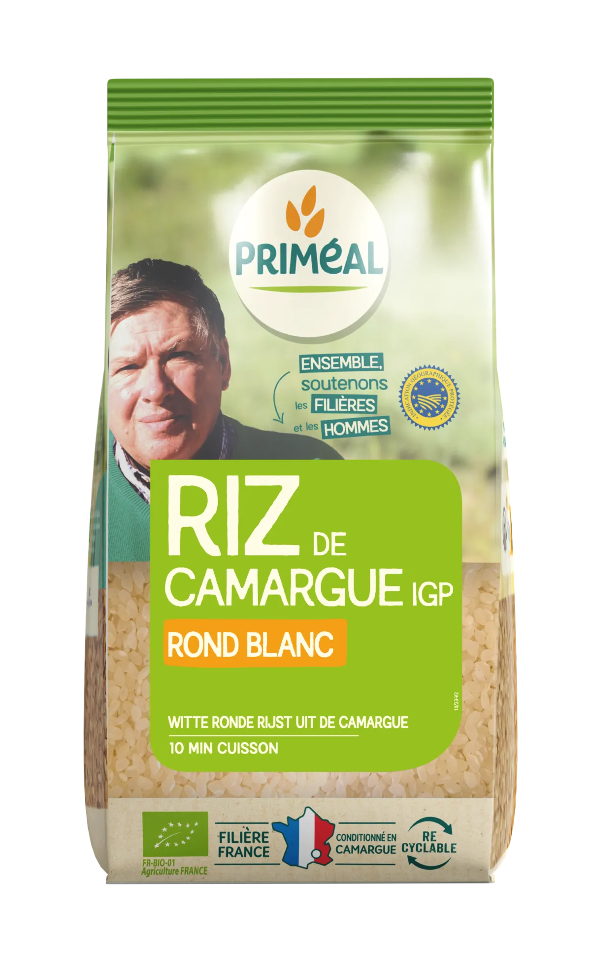 Primeal Witte ronde rijst camargue bio