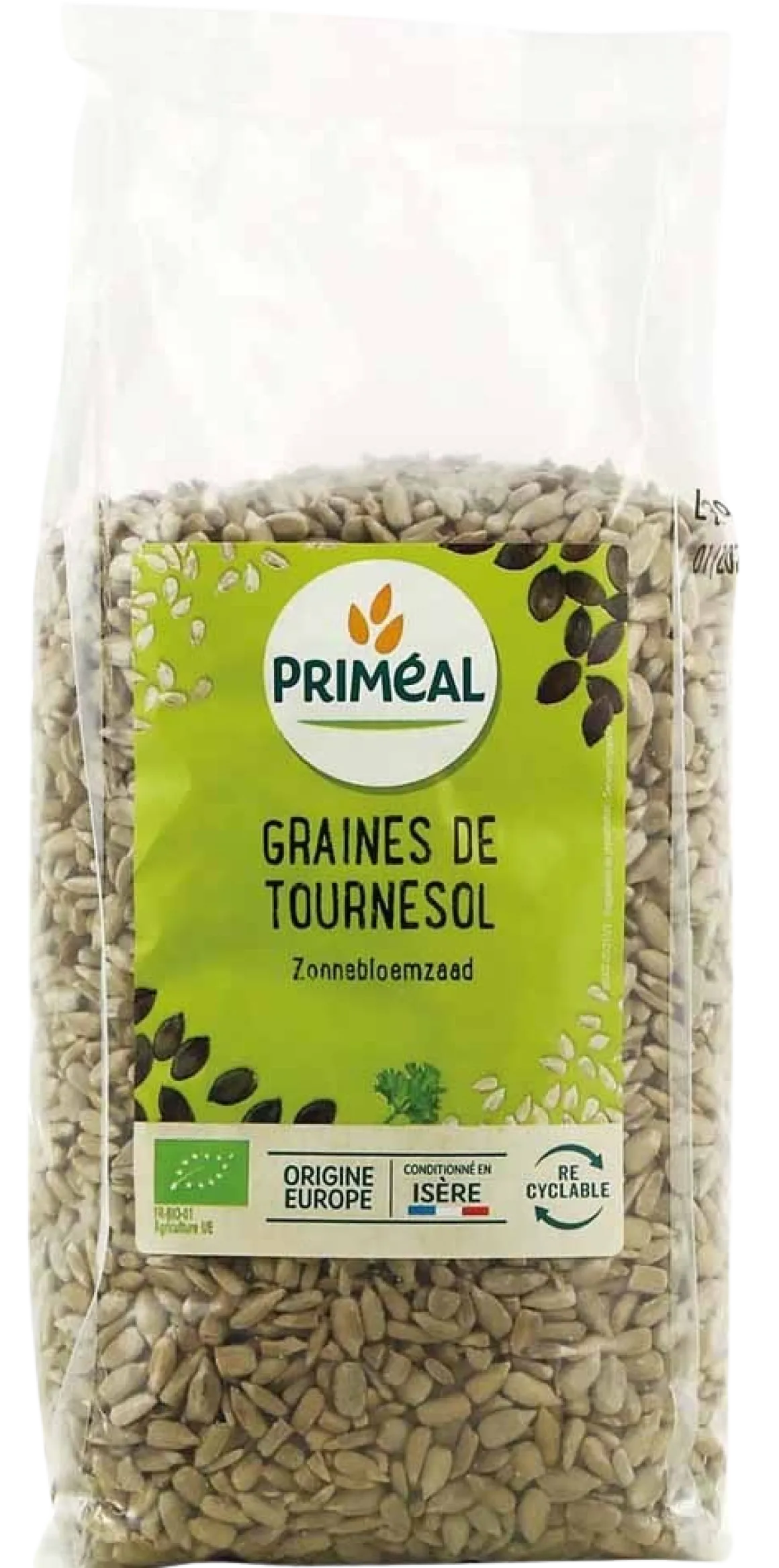Primeal Zonnebloempitten (zaad) bio