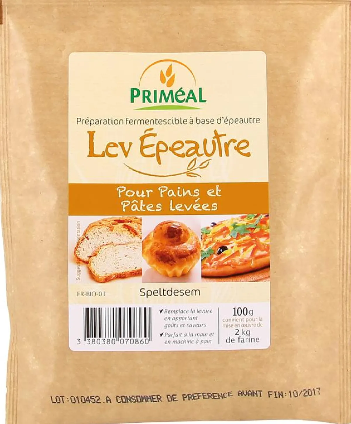 Primeal Zuurdesem spelt