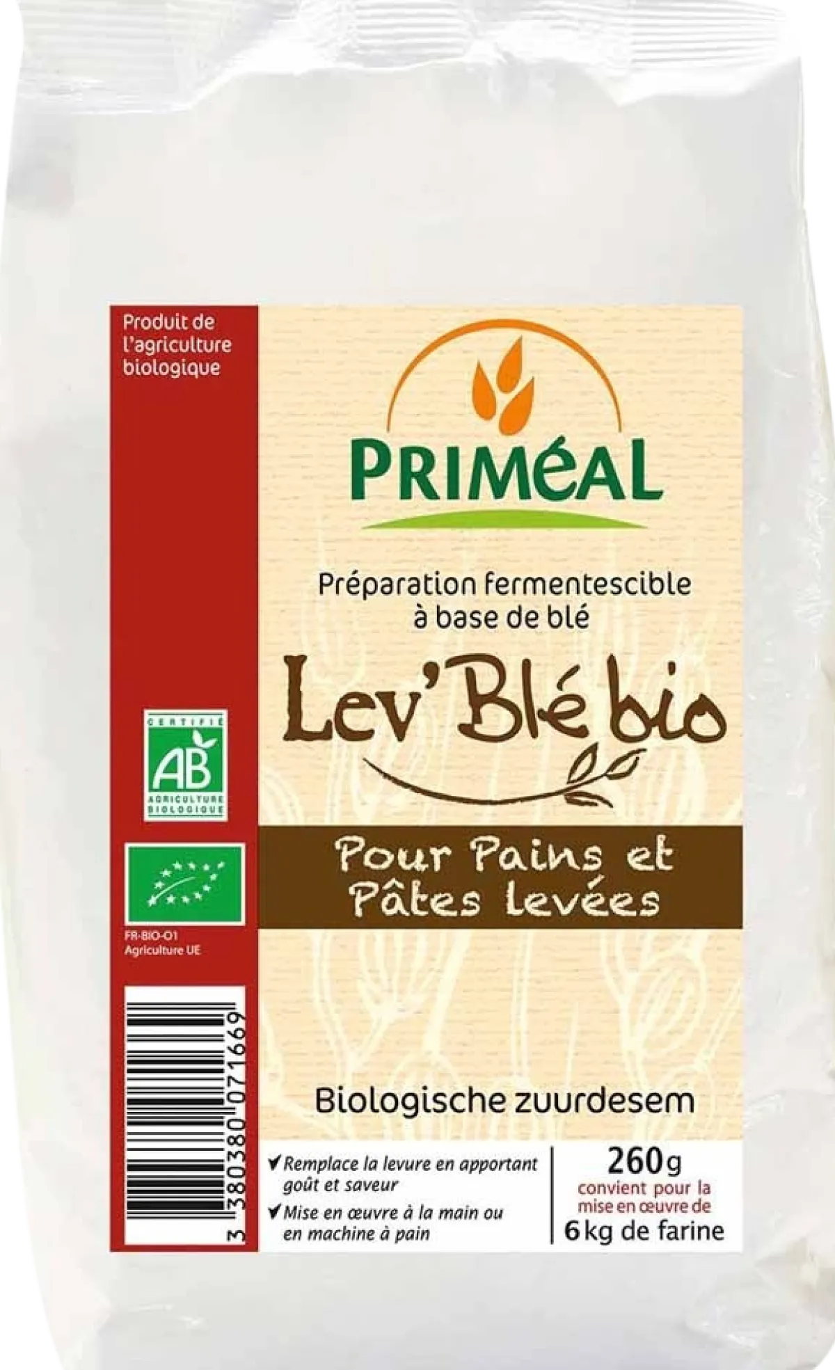 Online Primeal Zuurdesem tarwe bio