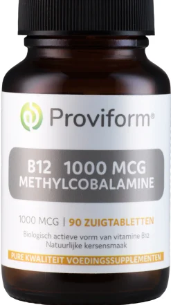 Best Proviform Vitamine B12 1000mcg methylcobalamine