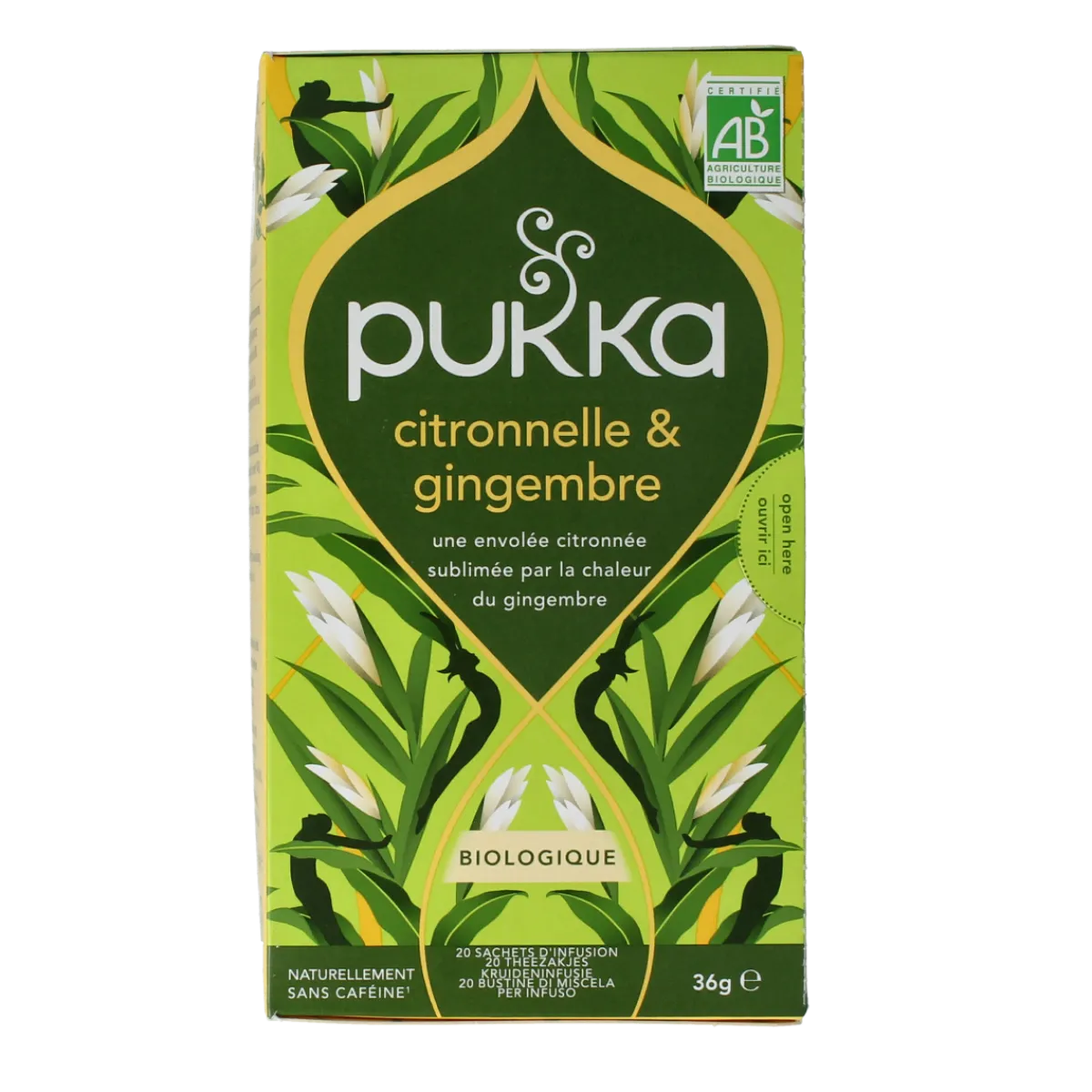 Clearance Pukka Lemongrass & ginger thee bio