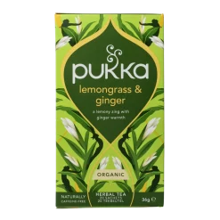 Clearance Pukka Lemongrass & ginger thee bio