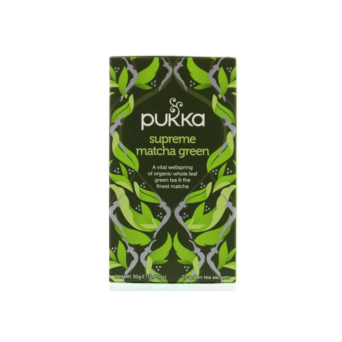 New Pukka Supreme matcha green tea bio