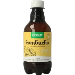 Clearance Purasana Kombucha gember vegan bio