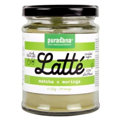 Purasana Latte matcha moringa vegan bio