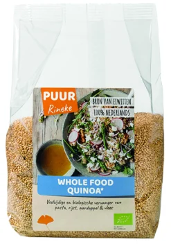 Puur Rineke Whole food quinoa bio