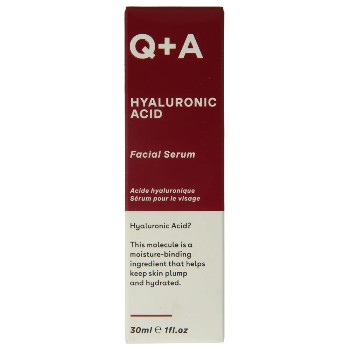 Hot Q+A Hyaluronic acid facial serum