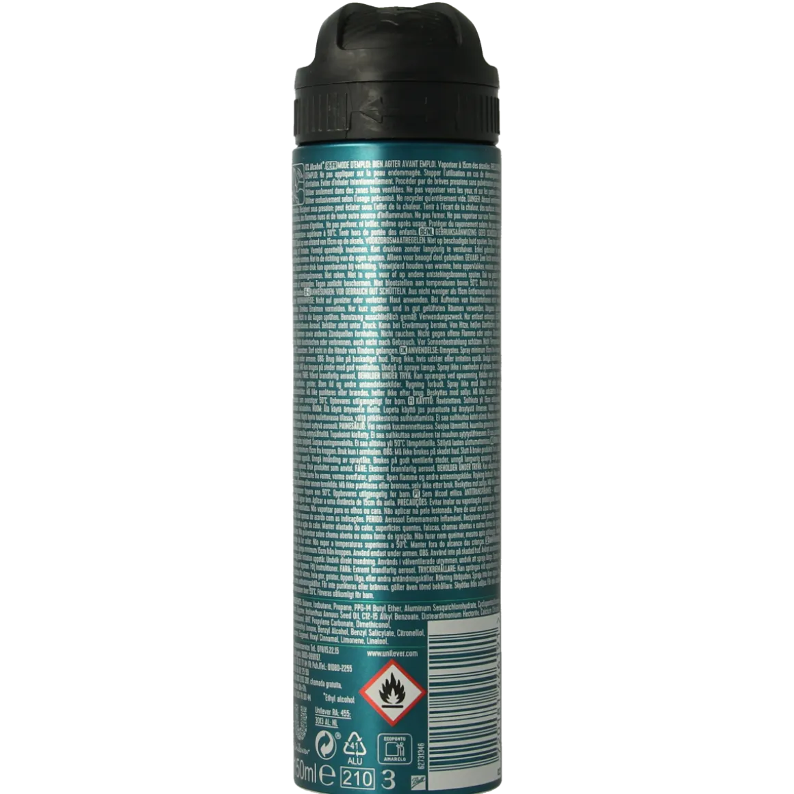 Rexona Deodorant spray 72h sensitive