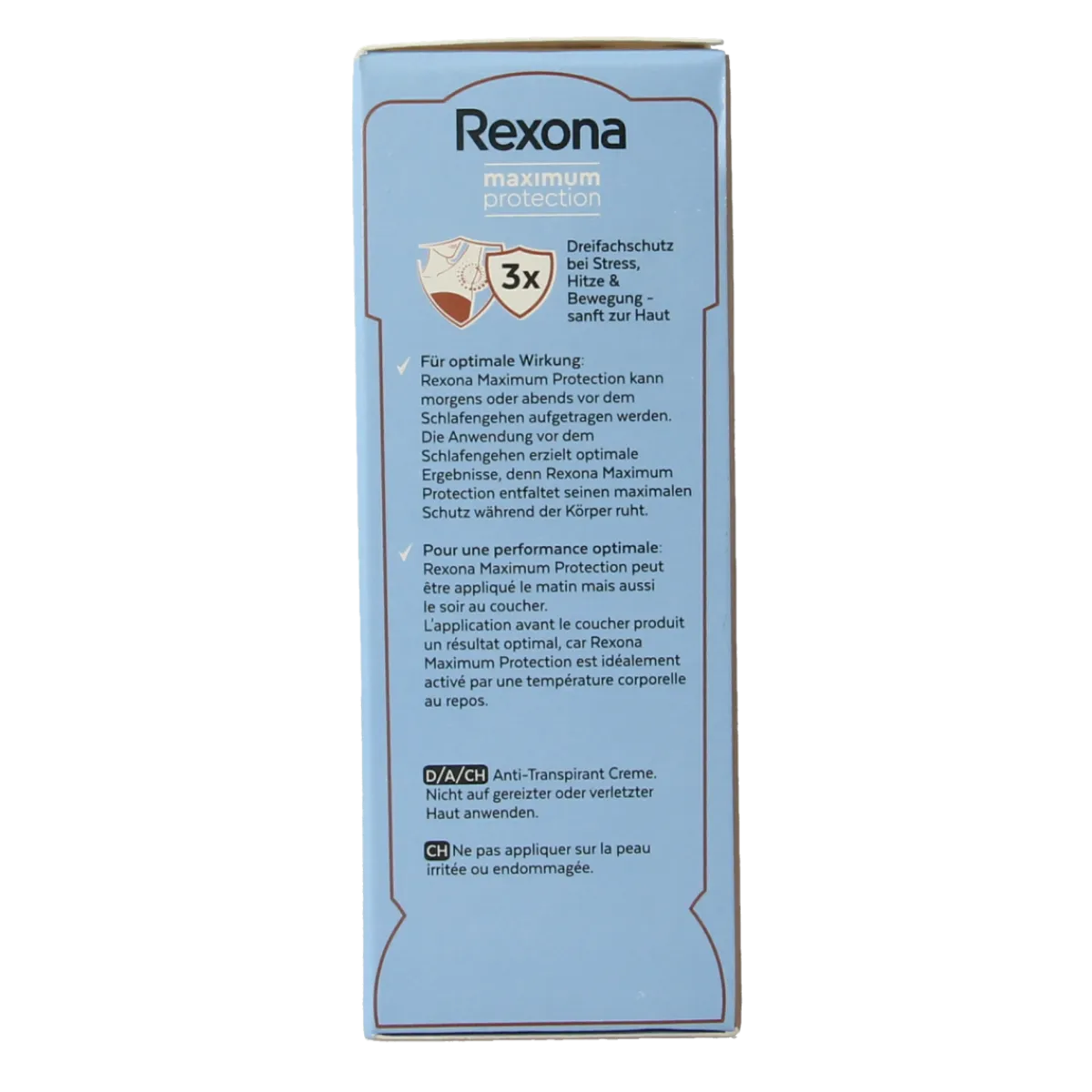 Sale Rexona Deodorant stick woman max prot clean scent