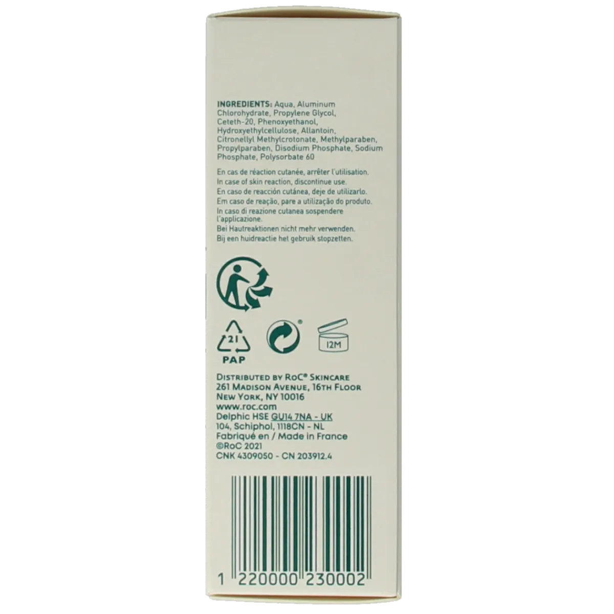 Best ROC Keops deodorant roll on