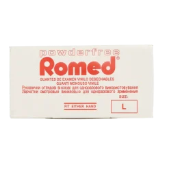 Discount Romed Vinyl handschoen niet steriel gepoederd M