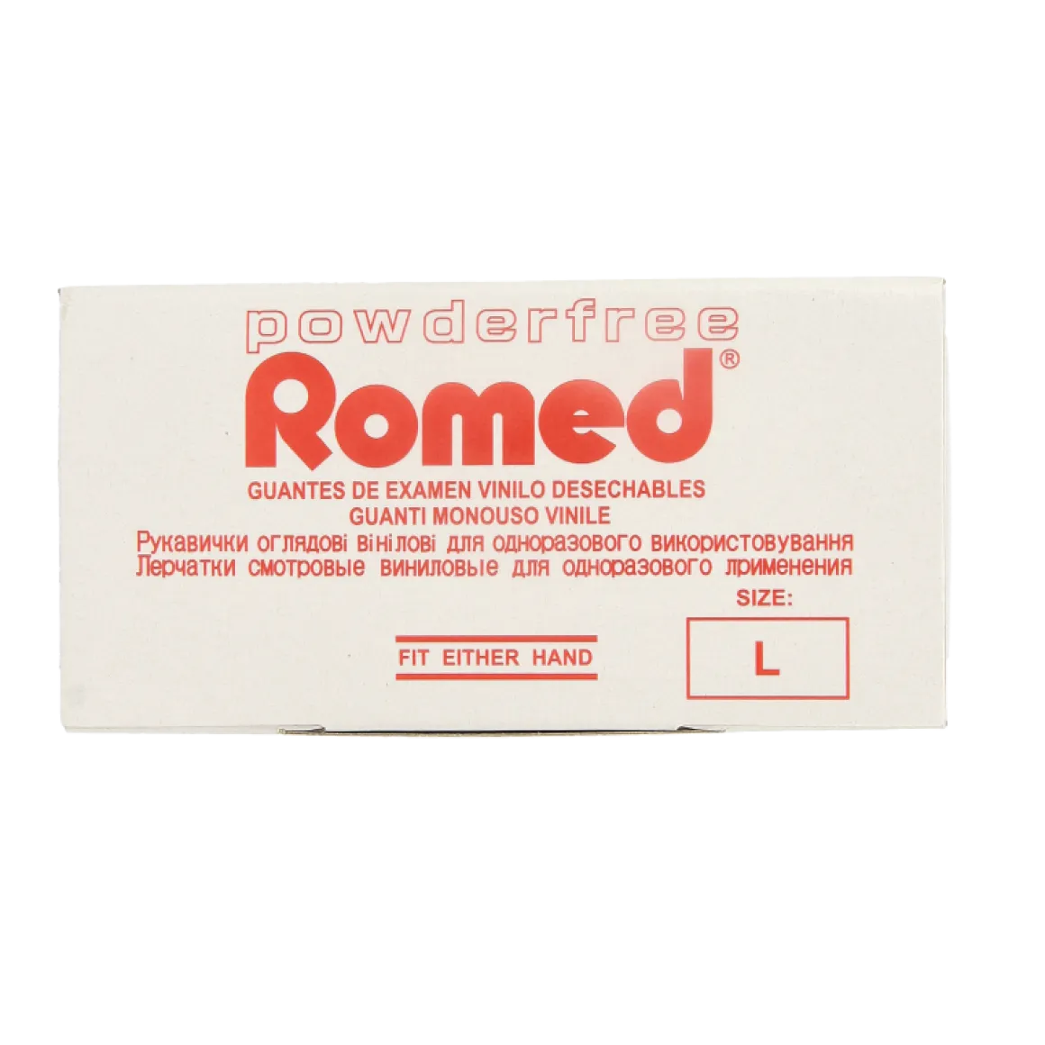Discount Romed Vinyl handschoen niet steriel gepoederd M