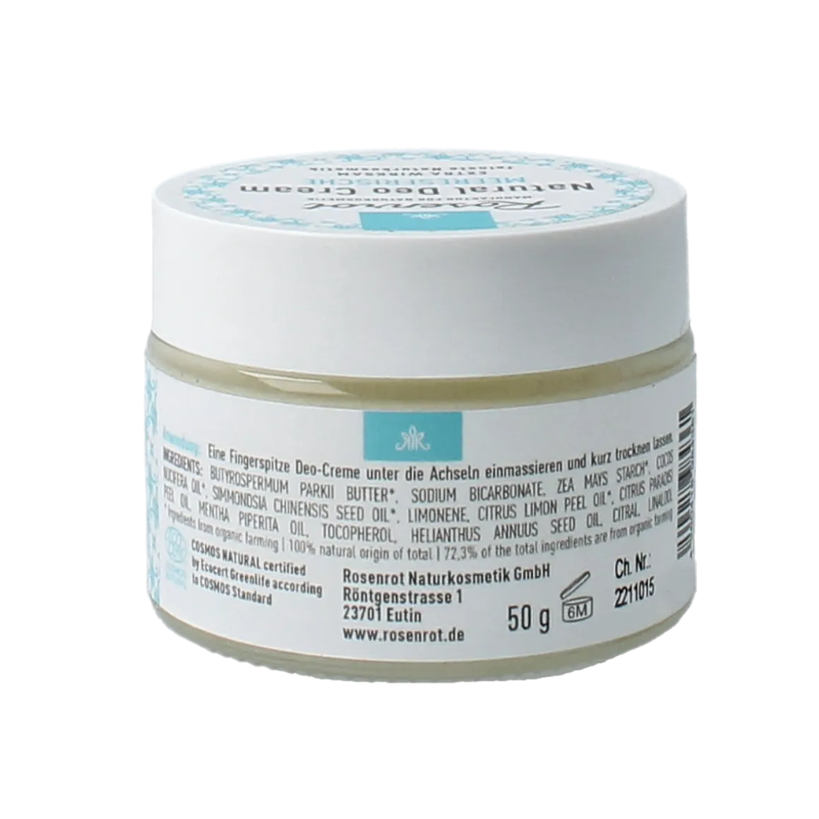 Rosenrot Solid deo creme sea freshness