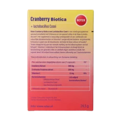 Online Roter Cranberry & probiotica