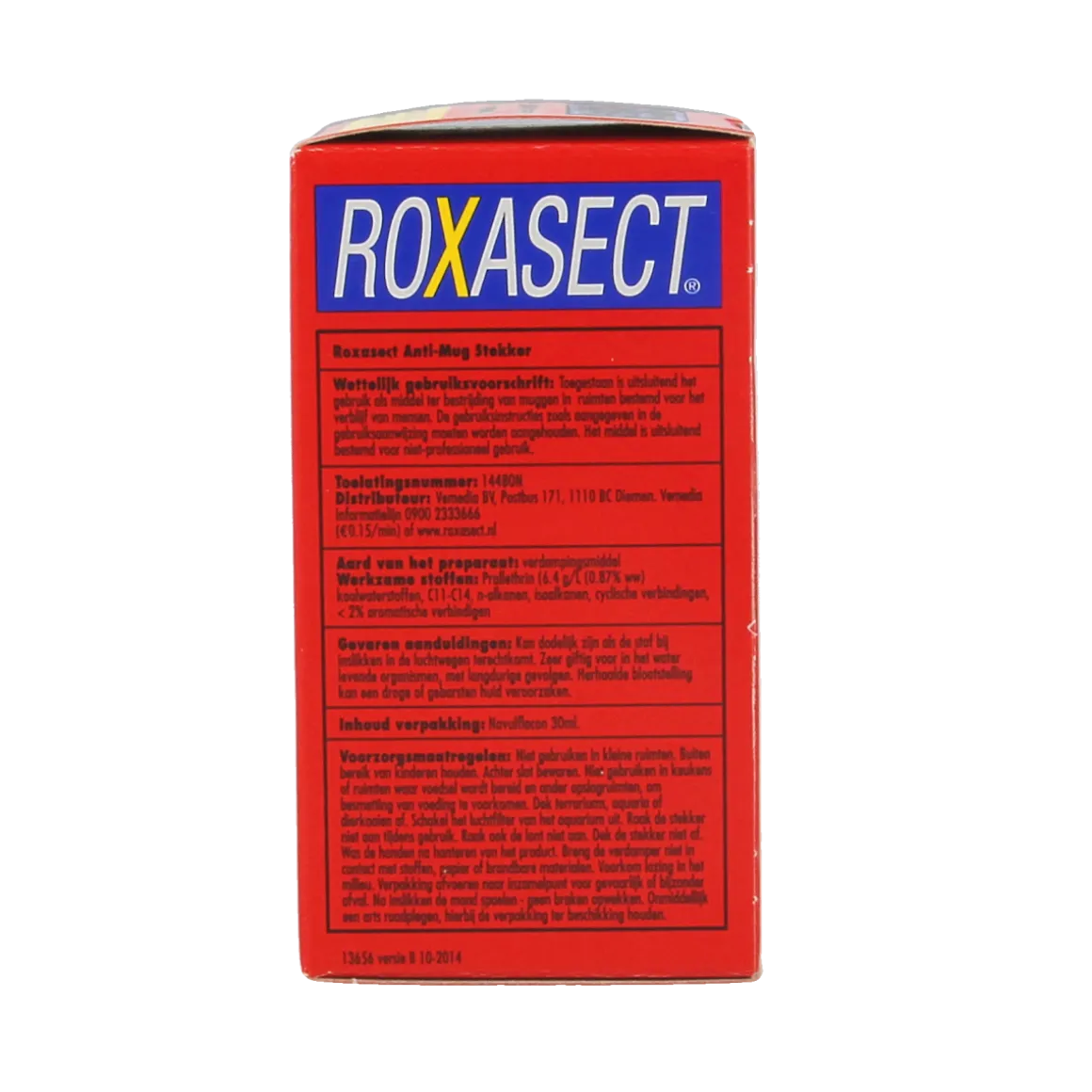 Roxasect Stekker tegen muggen navul