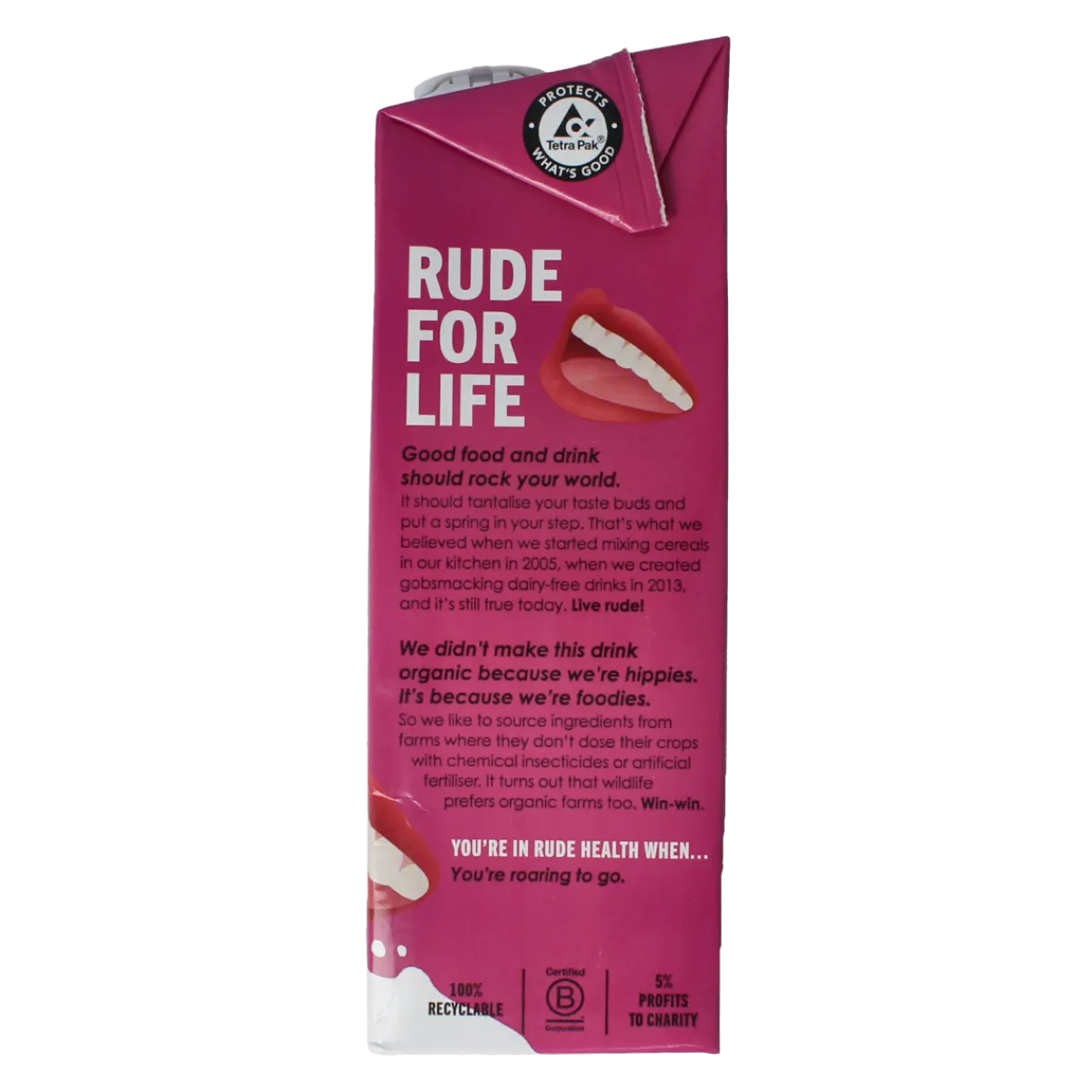 Rude Health Tijgernootdrank bio