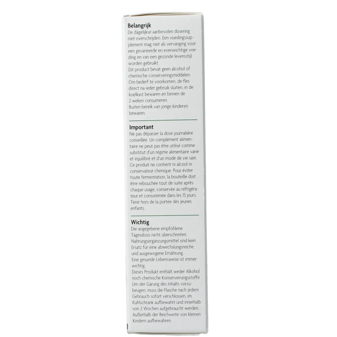 Salus Aardappelsap bio