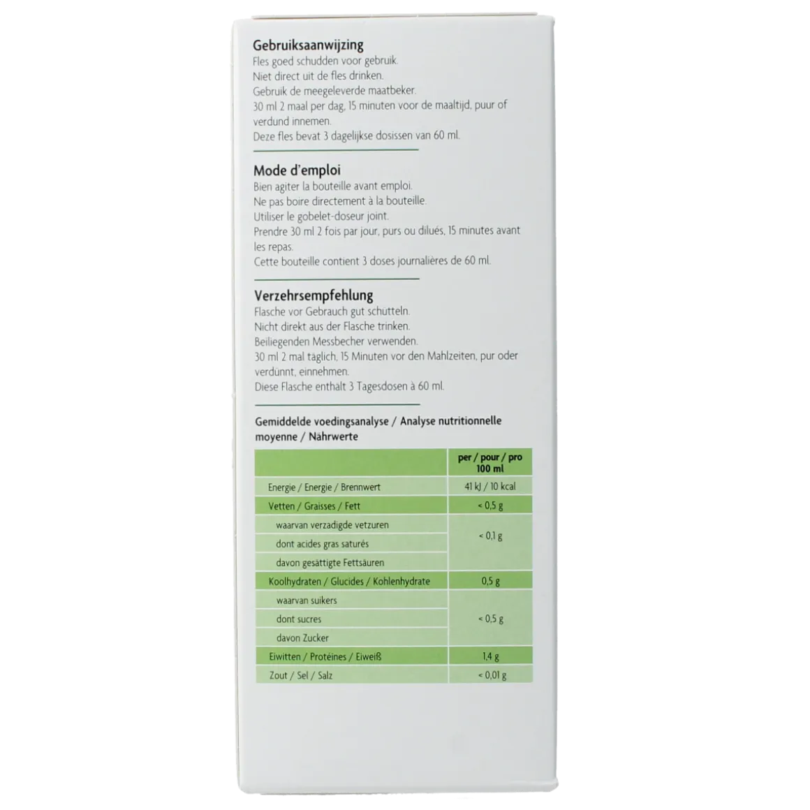 Salus Aardappelsap bio