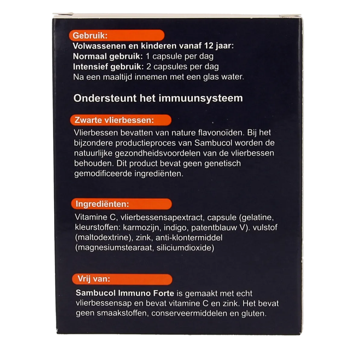 New Sambucol Immuno forte