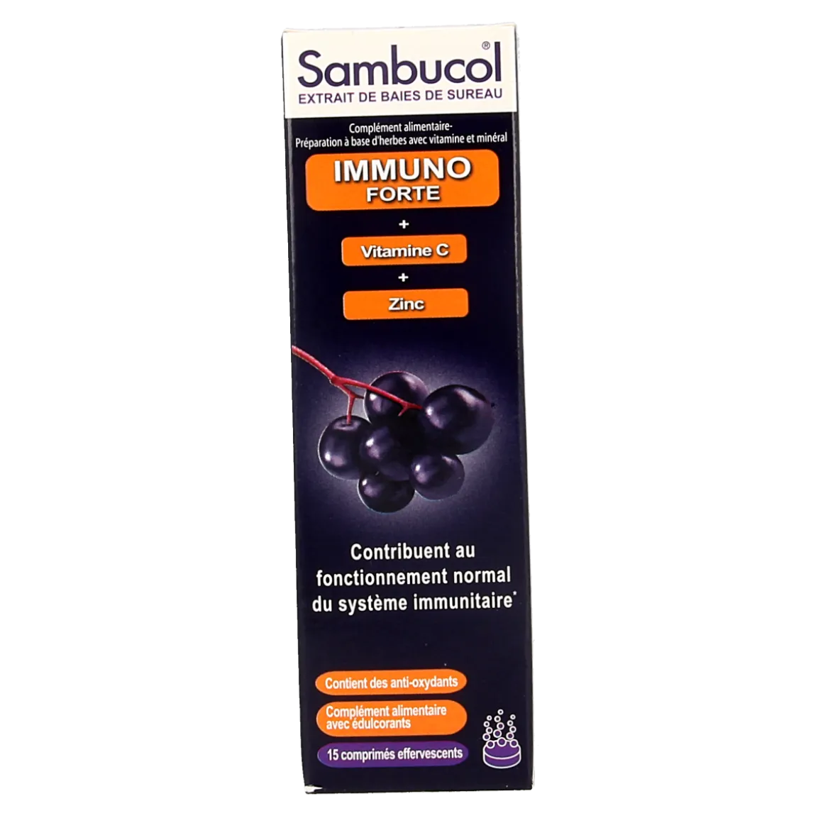 Sambucol Immuno forte bruistabletten suikervrij