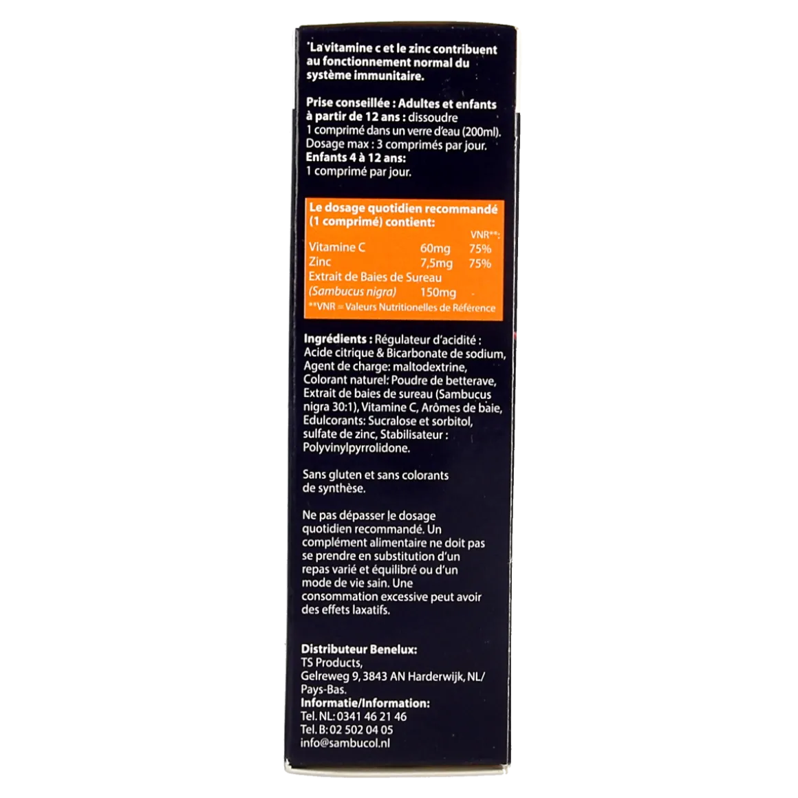 Sambucol Immuno forte bruistabletten suikervrij