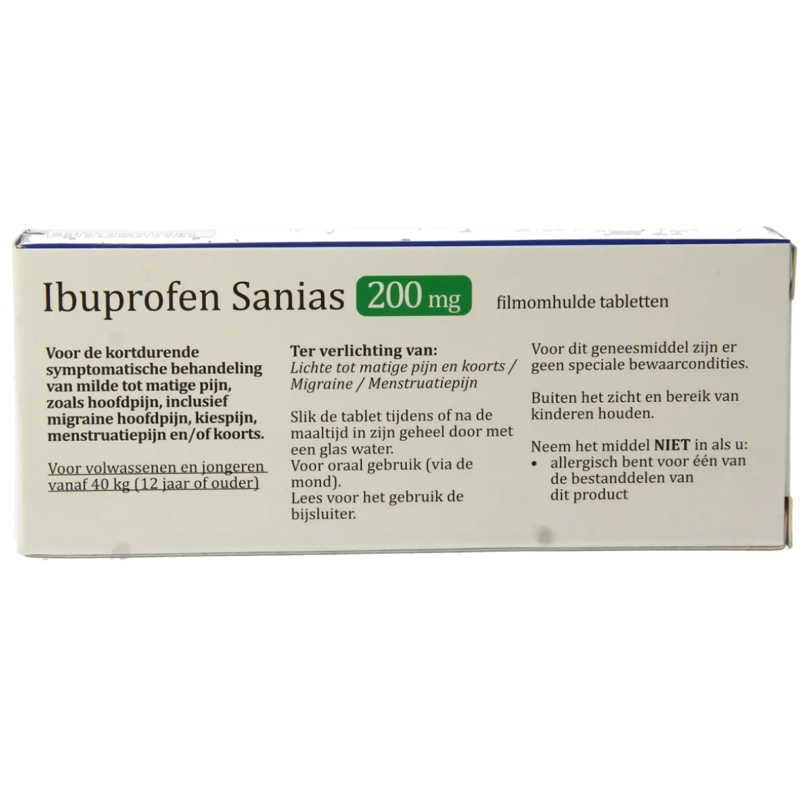 Sanias Ibuprofen 200mg