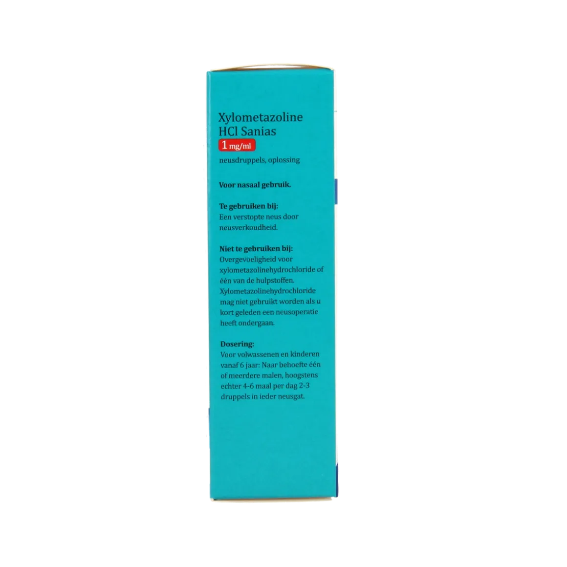 Sanias Xylometazoline HCI 1mg druppels