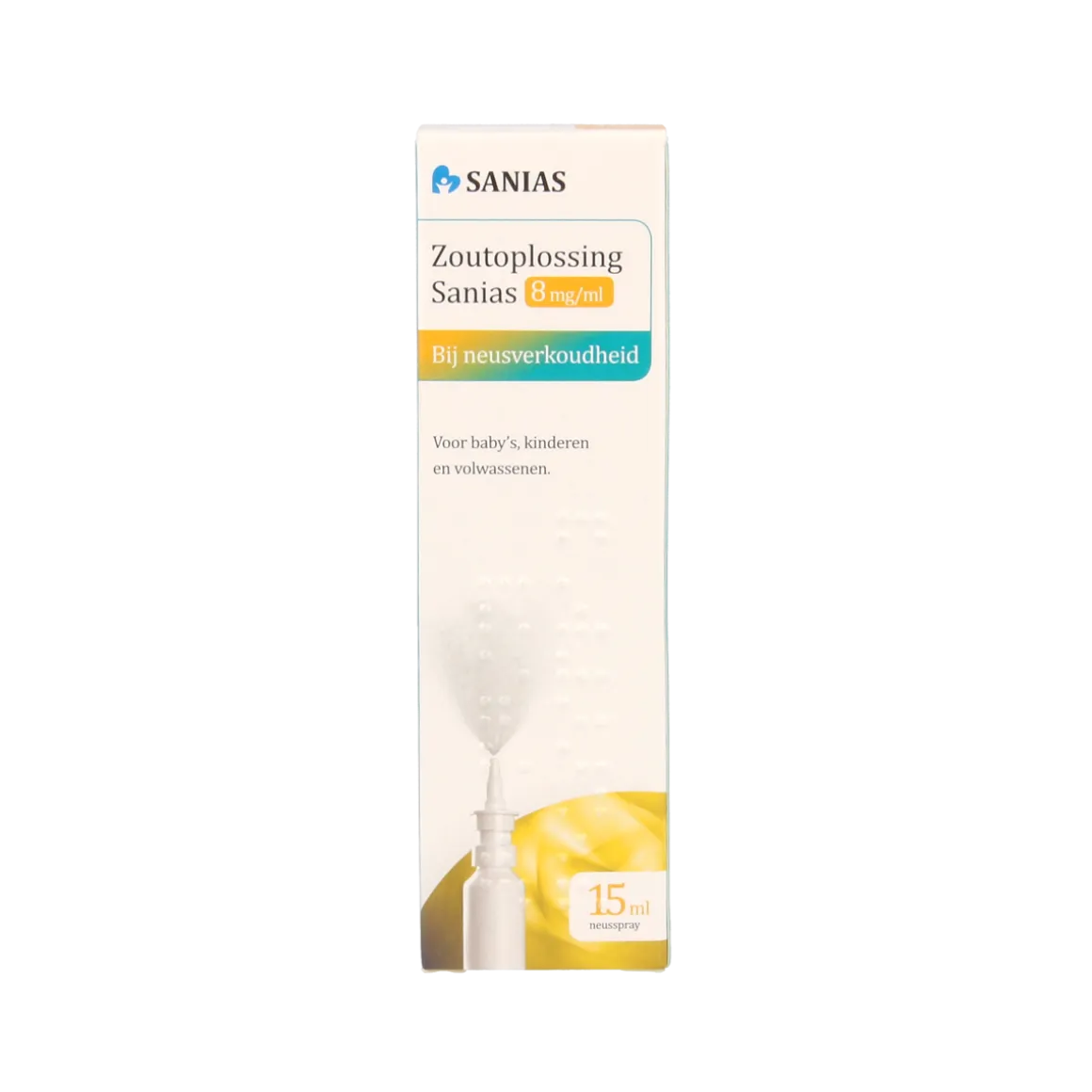 Sanias Zoutoplossing neusspray 8mg/ml