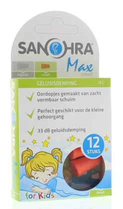 Online Sanohra Oordoppen foam herrie max small kinderen