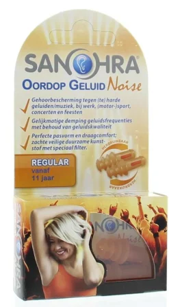 Online Sanohra Oordoppen geluid noise regular volwassen