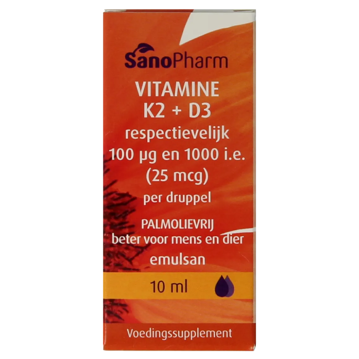SanoPharm Vitamine K2 D3 emulsan